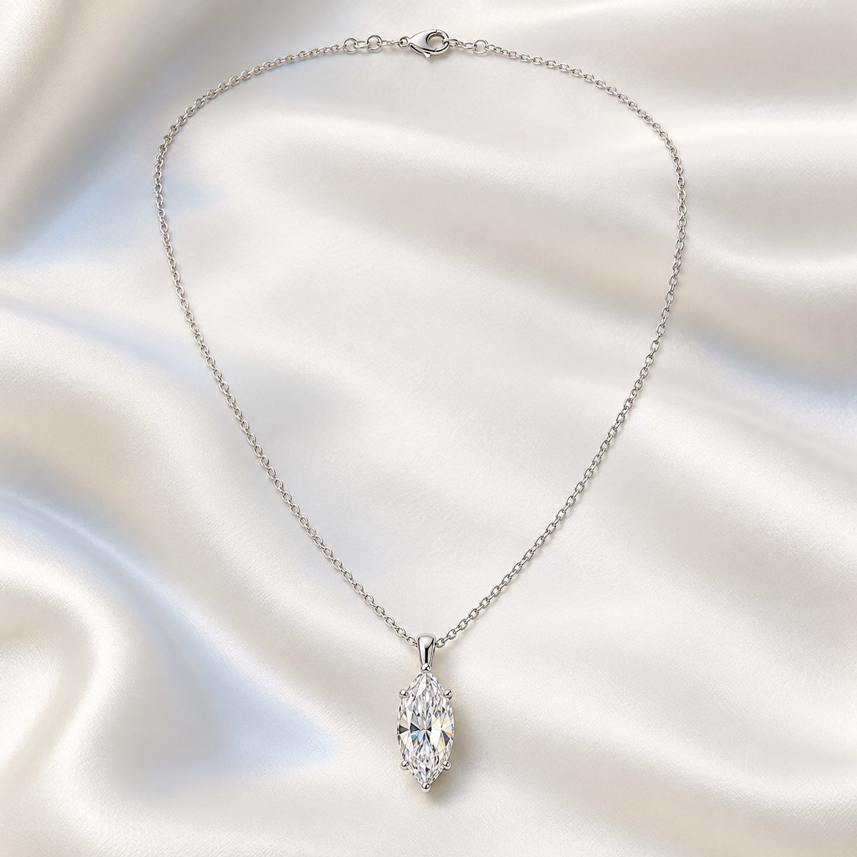 Luxe Diamonds Alina Marquise Necklace